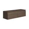 Image de Meuble tv suspendu, aspect noyer wisconsin, 100 cm