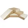 Image de Set de 4 blocs en mousse pour le jeu blanc, cappuccino