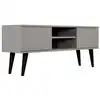 Image de Meuble tv 120 cm stratifiés gris