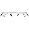 Image de Plafonnier Acier Chrome GU10 6 Ring