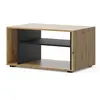 Image de Table basse 88 cm stratifiés beige et noir