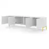 Image de Meuble TV effet bois Blanc