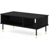 Image de Table basse 110 cm stratifiés noir