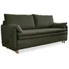 Image de Canapé 3 pl convertible, olive