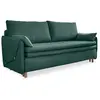 Image de Canapé 3 pl convertible, turquoise