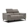 Image de Canapé 2 places avec appuie-tête réglables, beige