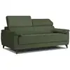 Image de Canapé droit 3 places xxl tissu vert