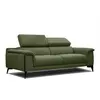 Image de Canapé XXL droit 3 places tissu vert