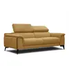 Image de Canapé xxl droit 3 places tissu orange