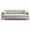 Image de Canapé 3 places en tissu structurel beige