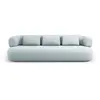 Image de Canapé 4 places en tissu chenille bleu clair