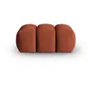 Image de Pouf en tissu structurel corail