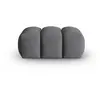 Image de Pouf en tissu structurel gris
