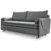 Image de Canapé 3 pl convertible antitache, gris