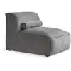 Image de Système modulaire: fauteuil 1 pl, gris foncé