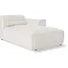 Image de Système modulaire: méridienne, droiete, beige