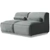Image de Système modulaire: canapé 2 pl, vert olive
