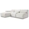 Image de Système modulaire: canapé d'angle fixe, 3 pl, gauche, beige