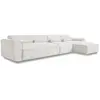 Image de Système modulaire: canapé d'angle fixe, 6pl, droit, beige