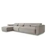 Image de Système modulaire: canapé d'angle fixe, 6pl, gauche, beige foncé