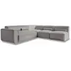 Image de Système modulaire: canapé d'angle fixe, 7pl, droit, gris