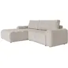 Image de Canapé d'angle modulaire 4pl convertible, angle gauche, sel et poivre