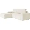 Image de Canapé d'angle modulaire 4pl convertible, angle gauche, beige