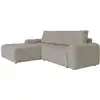 Image de Canapé d'angle modulaire 4pl convertible, angle gauche, gris