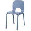 Image de Chaise atto bois et métal, design moderne, fabriquée en pologne