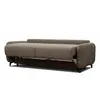Image de Canapé convertible 3 places tissu beige
