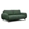 Image de Canapé droit 3 places tissu olive