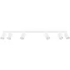 Image de Plafonnier Aluminium Blanc GU10 6 Karbon