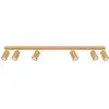 Image de Plafonnier Aluminium Doré GU10 6 Karbon