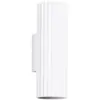 Image de Applique Aluminium Blanc GU10 2 Karbon 20