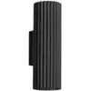 Image de Applique Aluminium Noir GU10 2 Karbon 20