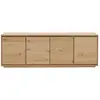 Image de Buffet 4 portes effet bois l203