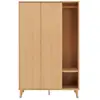 Image de Armoire 2 portes effet bois h200