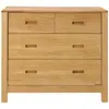 Image de Commode 4 tiroirs en bois h86