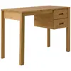 Image de Bureau 2 tiroirs effet bois clair