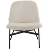 Image de Fauteuil en velours côtelé beige