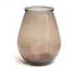 Image de Vase verre recyclé beige 29x29x35,5cm