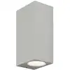 Image de Applique exterieur led en aluminium gris