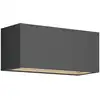 Image de Applique exterieur en aluminium noir