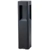 Image de Borne eclairage exterieur en aluminium noir