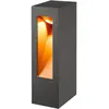 Image de Borne eclairage exterieur en aluminium noir