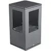 Image de Borne Eclairage Exterieur en Aluminium Noir