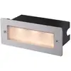 Image de Applique extérieure en inox gris