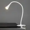 Image de Lampe à pince en métal blanc