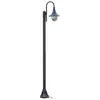 Image de Lampadaire extérieur en Aluminium Noir
