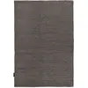 Image de Tapis tressé main en laine gris 120x170 cm
